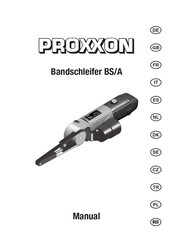 Proxxon BS/A Manuel D'utilisation