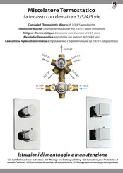 Bossini Z00061000030005 Instructions Pour L'installation