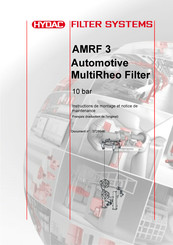 Hydac Filter Systems AMRF 3 Instructions De Montage Et Notice De Maintenance