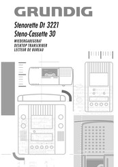 Grundig Dt 3221 Mode D'emploi