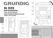 Grundig Dt 3120 Mode D'emploi