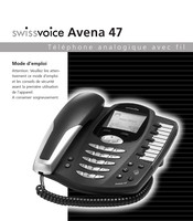 Swissvoice Avena 47 Mode D'emploi