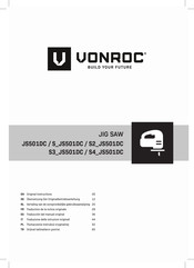 VONROC S2-JS501DC Série Mode D'emploi