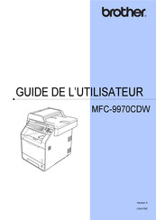 Brother MFC-9970CDW Mode D'emploi