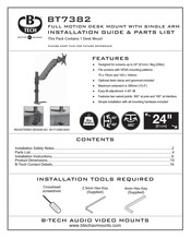 BTECH BT7382 Mode D'emploi