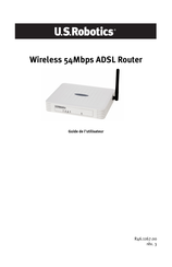 U.S.Robotics Wireless 54Mbps ADSL Mode D'emploi