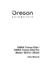 Oregon Scientific VIBRA Trainer Elite Mode D'emploi
