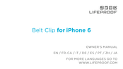 LifeProof Belt Clip Mode D'emploi