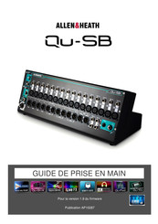 ALLEN & HEATH QU-SB Guide De Prise En Main