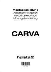 Hülsta CARVA Notice De Montage