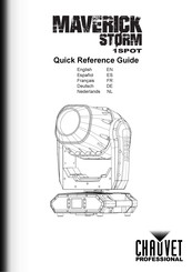 Chauvet Professional MAVERICK STORM 1SPOT Guide De Référence Rapide