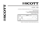 Scott i-XCR 100 Manuel D'utilisation Et Instructions D'installation