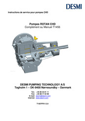 Desmi ROTAN CHD T1456 Instructions De Service