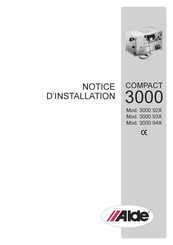 Alde COMPACT 3000 94X Notice D'installation