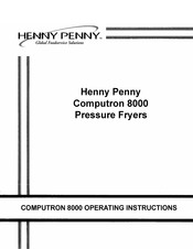 Henny Penny Computron 8000 Mode D'emploi