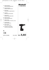 EINHELL Bavaria 45.106.80 Mode D'emploi