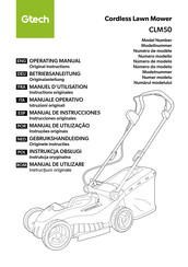 Gtech CLM50 Manuel D'utilisation