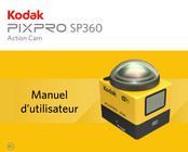 Kodak PIXPRO SP360 Manuel De L'utilisateur