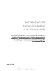 Dell OptiPlex 360 Guide De Configuration