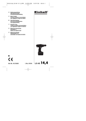 EINHELL 45.130.85 Mode D'emploi