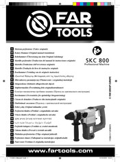 Far Tools SKC 800 Notice Originale