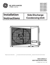 GE UUC118WC Instructions D'installation