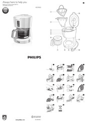 Philips Daily Collection HD7450 Mode D'emploi