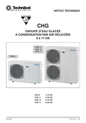 Technibel Climatisation CHG 11 Notice Technique