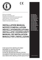 Hoshizaki FM-251AWFE-N Notice D'installation