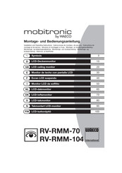 Waeco mobitronic RV-RMM-104 Instructions De Montage