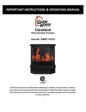 warmhaus Cleveland CMSF-1/0310 Mode D'emploi