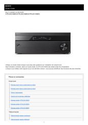 Sony STR-ZA3100ES Guide D'aide