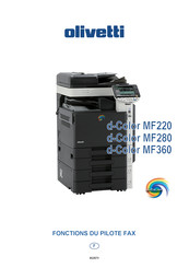 Olivetti d-Color MF220 Mode D'emploi