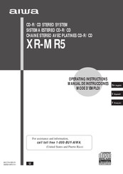 Aiwa XR-MR5 Mode D'emploi