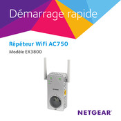 NETGEAR EX3800 Démarrage Rapide