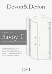 Devon & Devon Savoy T Instructions De Montage