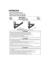 Hitachi NR 65AK2 Manuel D'instructions Et De Sécurité