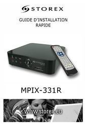 Storex MPIX-331R Guide D'installation Rapide