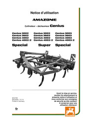 Amazone Special 3003 Mode D'emploi