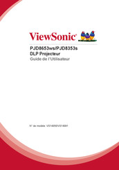 ViewSonic PJD8653ws Guide De L'utilisateur