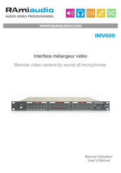 Ramiaudio IMV600 Manuel De L'utilisateur