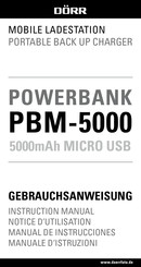 Dörr PBM-5000 Notice D'utilisation