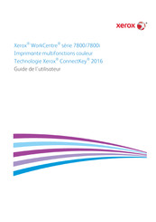 Xerox WorkCentre 7800 Série Guide De L'utilisateur