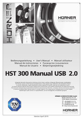 Hürner HST 300 Manuel Utilisateur