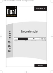 Dual DVD 8800.3 Mode D'emploi