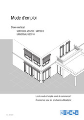 Stobag VENTOSOL VS5200 Mode D'emploi