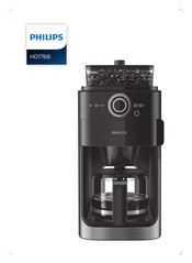 Philips Grind & Brew HD7768 Mode D'emploi