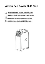 aircon Eco Power 9000 3in1 Manuel D'instructions