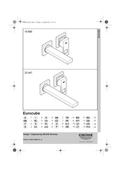 Grohe Eurocube 23 447 Mode D'emploi