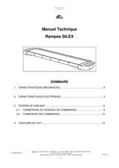 Mercura SILEX Manuel Technique